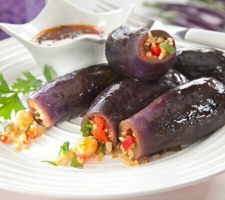 Aubergine farcie